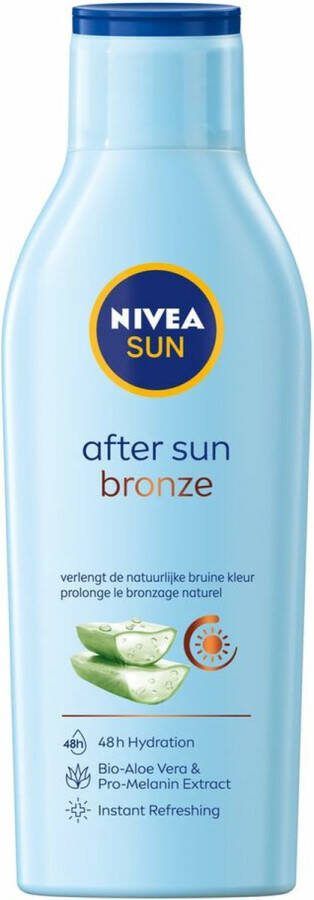 NIVEA 12x Sun After Sun Lotion Bronze 200 ml