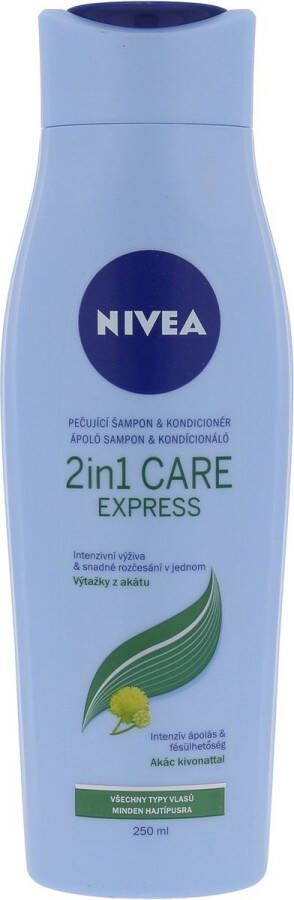 NIVEA 2in1 Care Express Shampoo & Conditioner 250ml