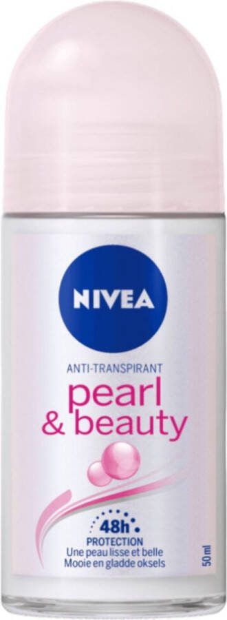 NIVEA 3x Deodorant Roller Pearl en Beauty 50 ml