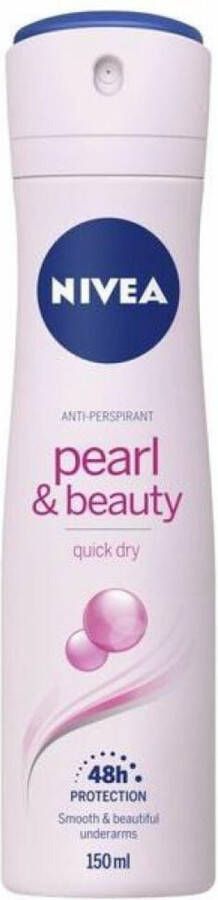 NIVEA Deodorant Spray Pearl & Beauty 3 x 150 ml