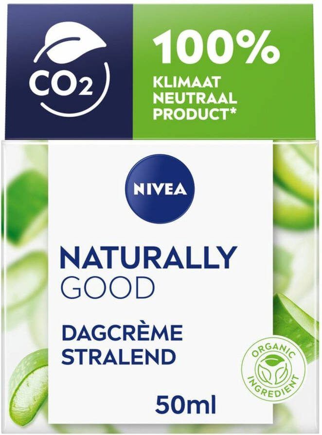 NIVEA 3x Naturally Good Dagcreme Normale Huid 50 ml