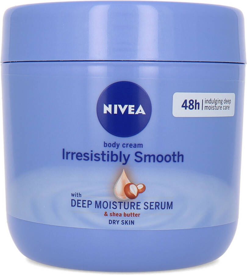 NIVEA 48H Irresistibly Smooth Body Cream 400 ml