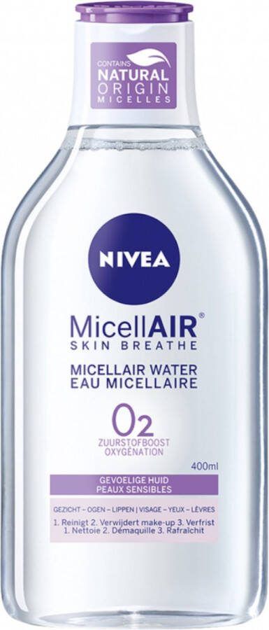 NIVEA Visage Sensitive 3-in-1 Micellair Water 6x400ml Voordeelverpakking
