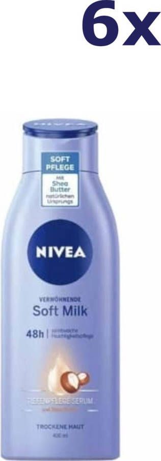 NIVEA 6x Bodymilk Express 400 ml