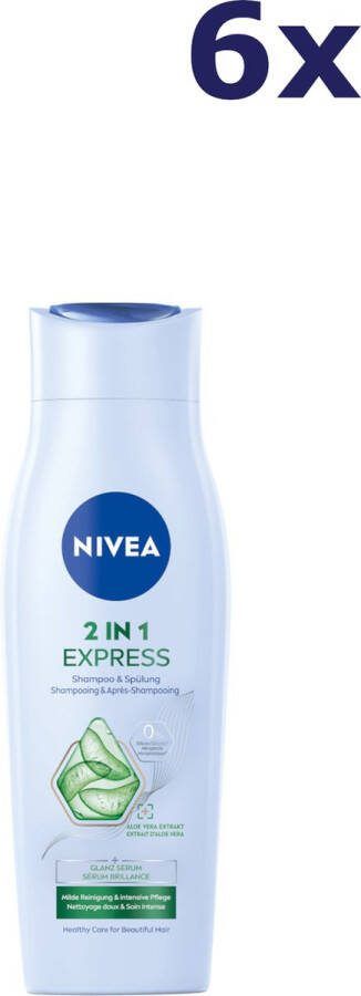 NIVEA 6x Care Express Shampoo & Conditioner 2in1 250 ml