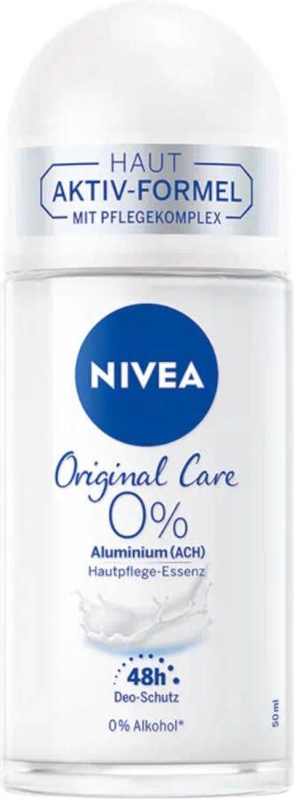 NIVEA 6x Deo Roll-on – Original Care 50 ml