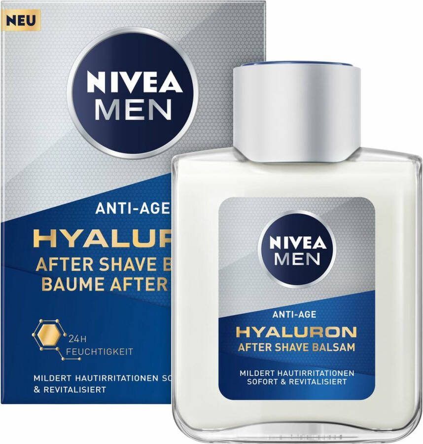 NIVEA 6x Men Anti-Age Hyaluronzuur After Shave Balm 100 ml
