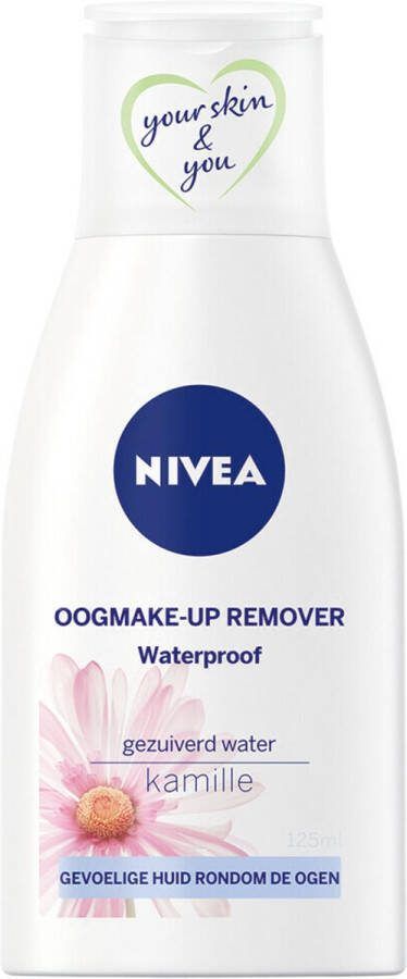 NIVEA 6x Oog makeup Remover Waterproof 125 ml