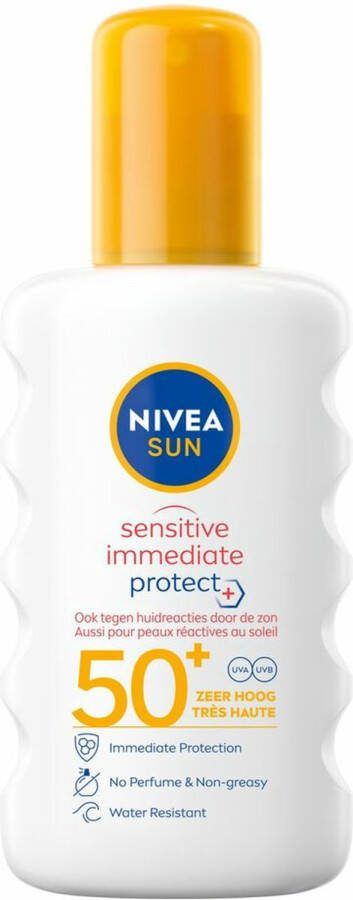 NIVEA 6x Sun Sensitive Anti-Allergie Zonnemelk SPF 50 200 ml