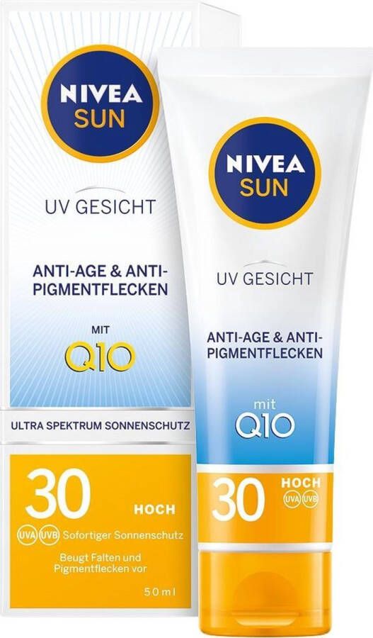 NIVEA Sun Anti-age en Anti-pigment Zonnebrandcrème SPF 30 Hoog 50 ml