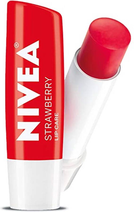 NIVEA aardbei Lip verzorging Getinte lippenbalsem voor mooie zachte lippen
