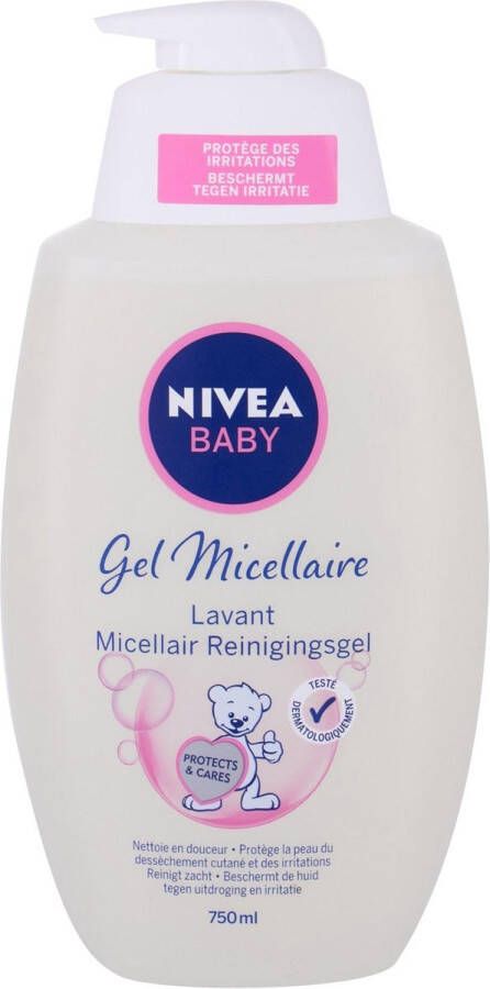 NIVEA Baby Micellair Reinigingsgel Voordeelbundel 2 x 750 ml