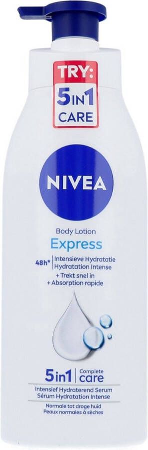 NIVEA bodylotion express hydration 400ml x 6