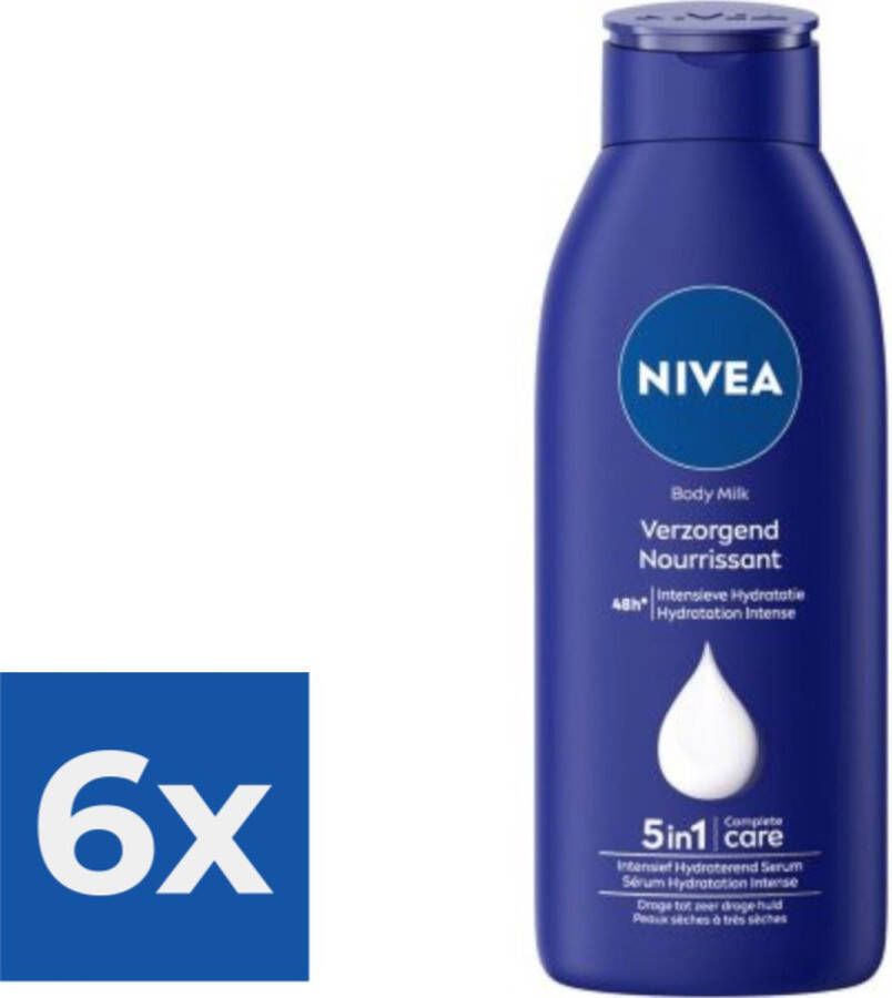 NIVEA Bodymilk Original 400 ml Voordeelverpakking 6 stuks