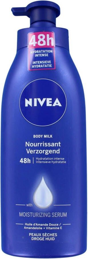 NIVEA Bodymilk Verzorgend Pomp 6x400ml Voordeelverpakking