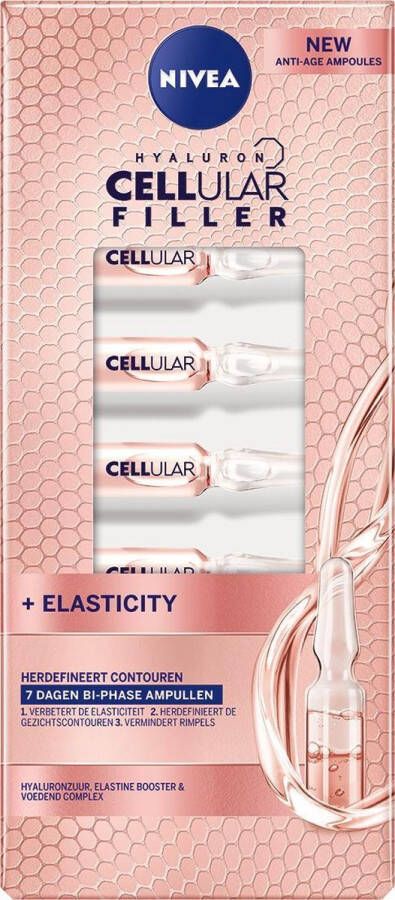 NIVEA CELLular Filler +ELASTICITY Ampullen 7 x 1 2ml