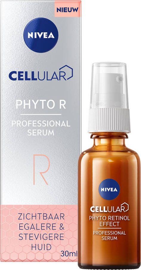 NIVEA Cellular Phyto Retinol Serum Gezicht Gezichtsserum Voor een Egale en Stevigere Huid 30ML