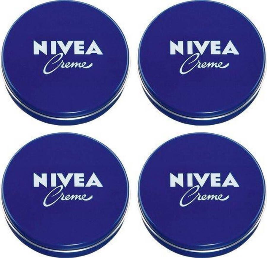 NIVEA Crème Blik Bodylotion 150 ml 4 stuks