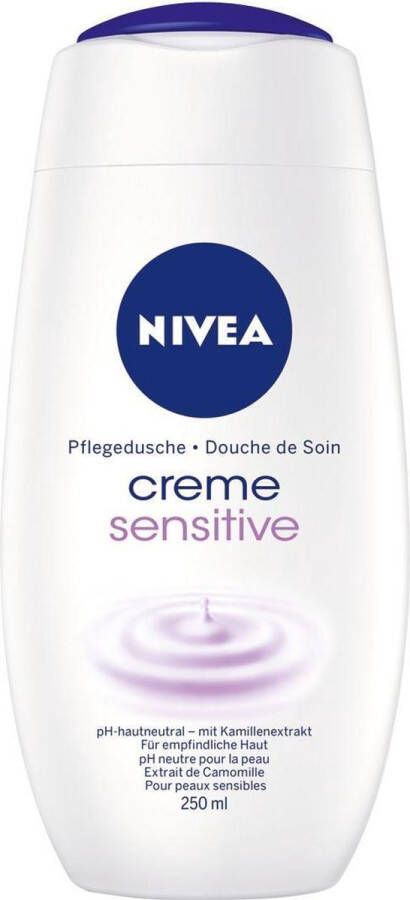 NIVEA Creme Sensitive Douchegel Vrouwen Lichaam 250 ml