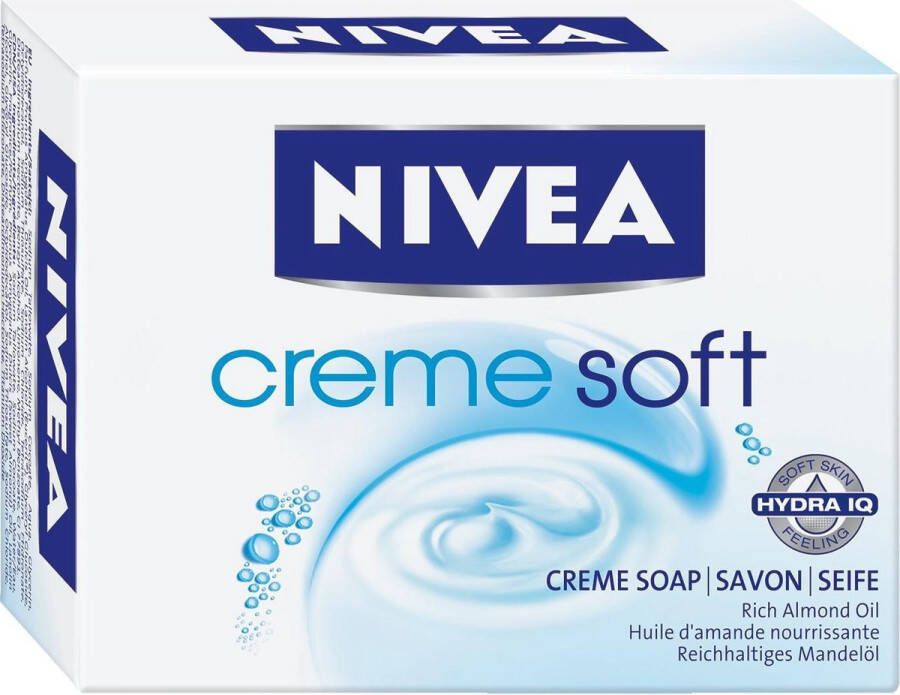 NIVEA Creme Soft Zeeptablet 3 X 100 gr Handzeep