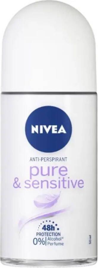 NIVEA Deo Roll-On 50ml Pure & Sensitive