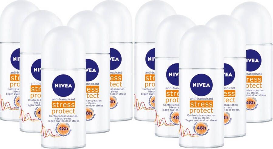 NIVEA Deo Roller Stress Protect Grootverpakking