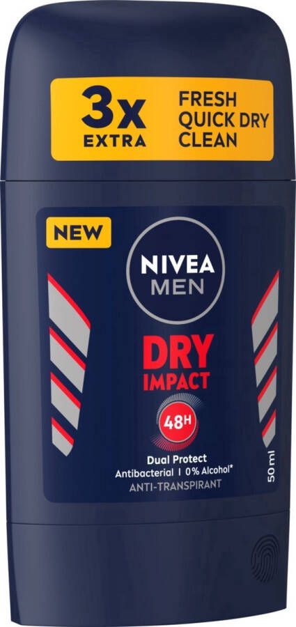 NIVEA Deo Stick Men Dry Impact 50 ml