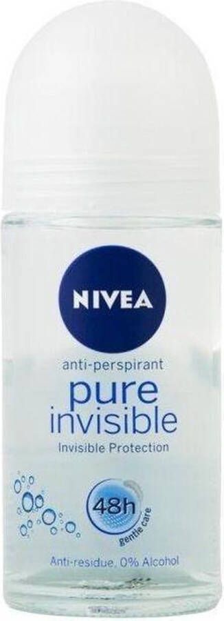 NIVEA Deodorant Roll-on Pure Invisible 50 ml