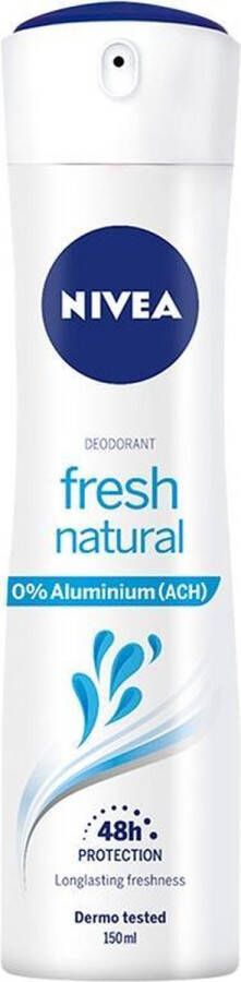 NIVEA Deodorant Spray Fresh Natural (150 ml) (150 ml)