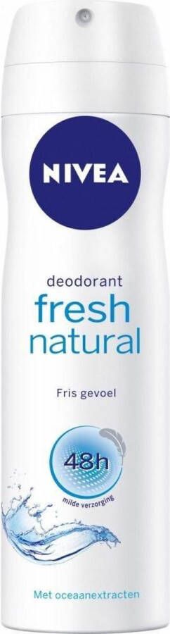 NIVEA Deodorant Spray Fresh Natural 150 ml