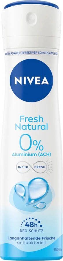 NIVEA 4005900843579 deodorant Vrouwen Spuitbus deodorant 150 ml 1 stuk(s)