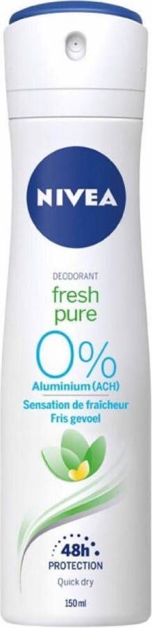 NIVEA Deodorant Spray Pure & Natural Jasmine 150 ml