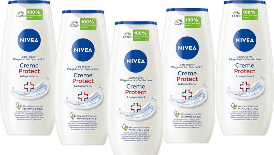 NIVEA Douchegel Creme Protect & Dexpanthenol 6 x 250 ml