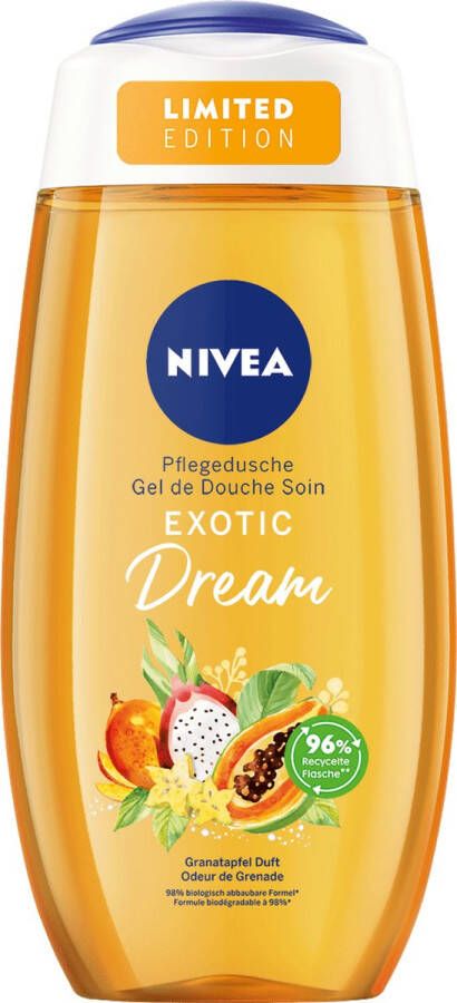 NIVEA Douchegel Exotic Dream Granatapfel Duft 6 x 250ml