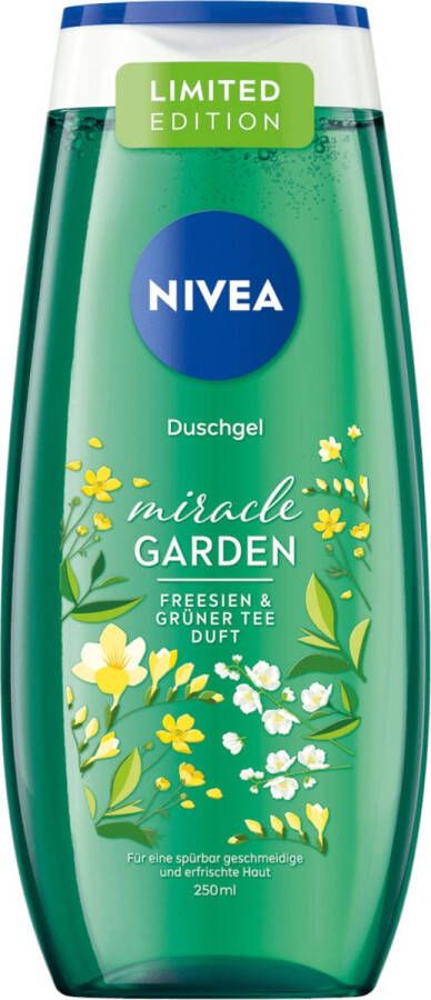 NIVEA Douchegel Miracle Garden Freesia & Groene Thee 250 ml