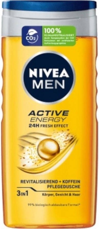 NIVEA Douchegel Men Active Energy 250 ml