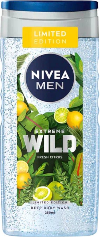 NIVEA Douchegel Men – Extreme Wild Fresh Citrus 250 ml
