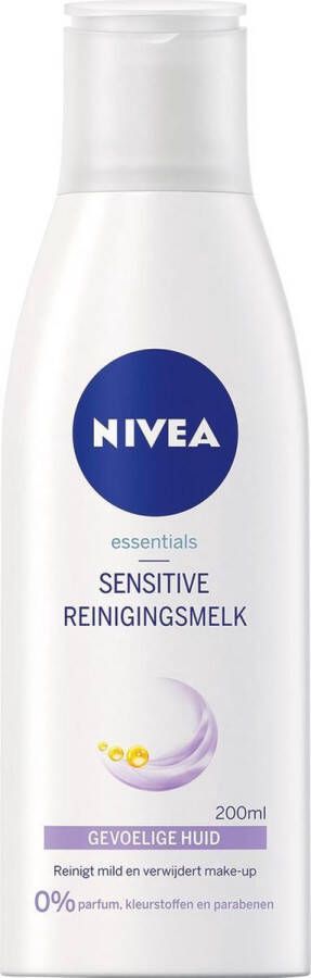 NIVEA Essentials Sensitive 200 ml Reinigingsmelk