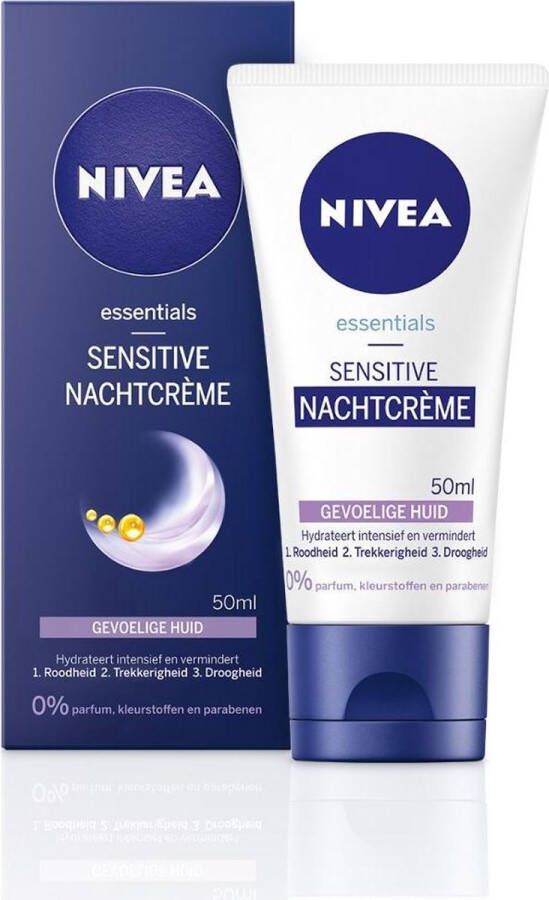 NIVEA Essentials Sensitive 50 ml Nachtcrème