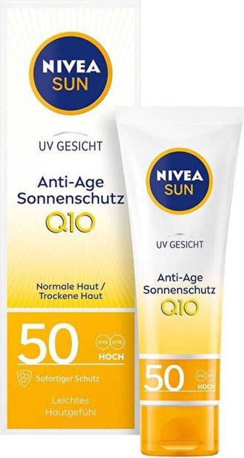 NIVEA Face Sunscreen Anti Age LSF50 50ml 1 stuk