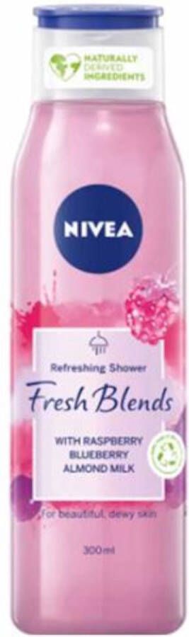 NIVEA Fresh Blends Douchegel Raspberry 300 ml