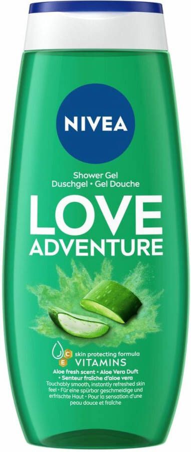 NIVEA Verzorgende douchegel LOVE Adventure 250 ml