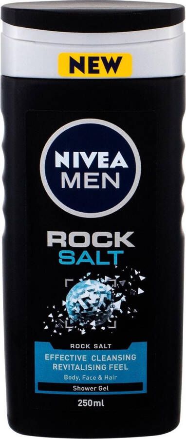 NIVEA Male Rock Salt Shower Gel 250 ml 250ml