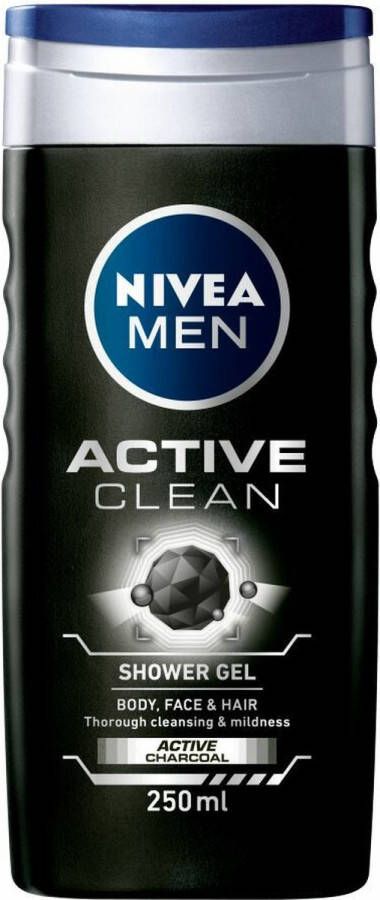 NIVEA Men Active Clean Shower Gel 250ml