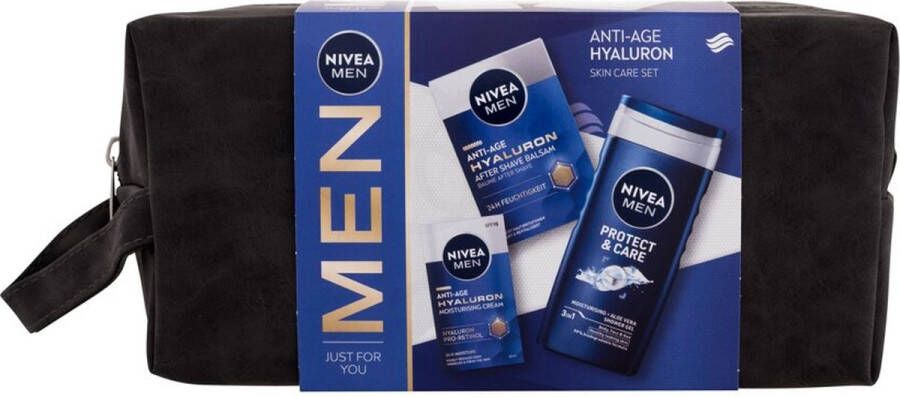 NIVEA Men Anti-Age Hyaluron Cadeauset 400 ml