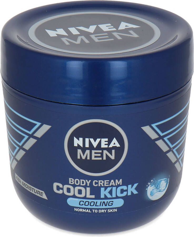 NIVEA Men Cool Kick Cooling Body Cream 400 ml (voor normale tot droge huid)