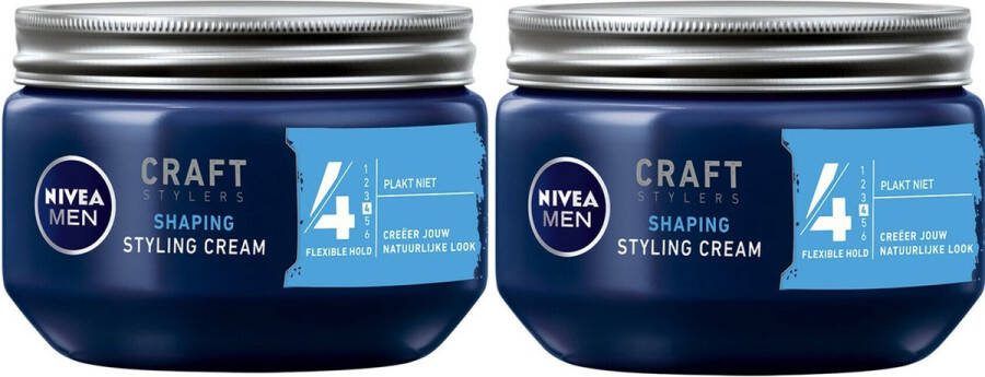 NIVEA MEN CRAFT Styling Cream 2 x 150 ml