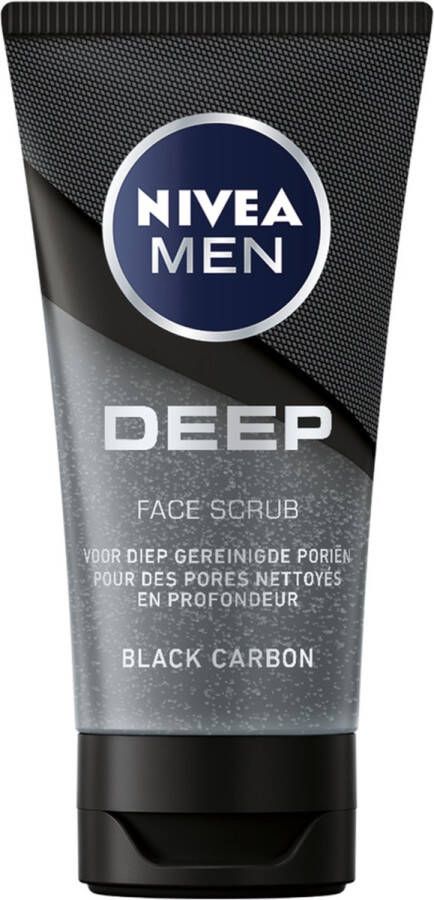 NIVEA Men Deep Face Scrub 75 ml