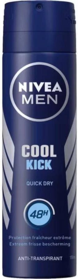 NIVEA Men Deodorant Spray Cool Kick 150 ml