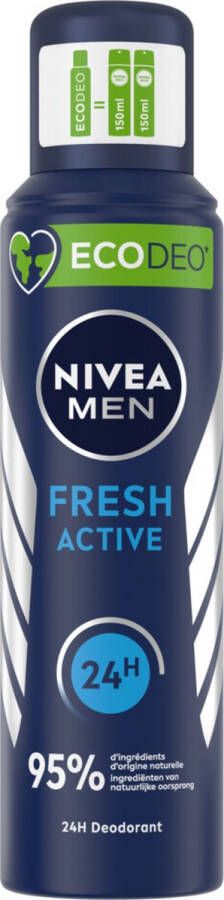 NIVEA Men Deodorant Spray Fresh Active 125 ml